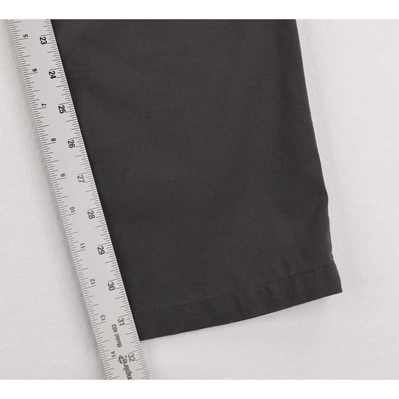 686 Everywhere Pants Mens 32x32 Gray Slim Fit Travel Technical Stretch Chino - Picture 11 of 14